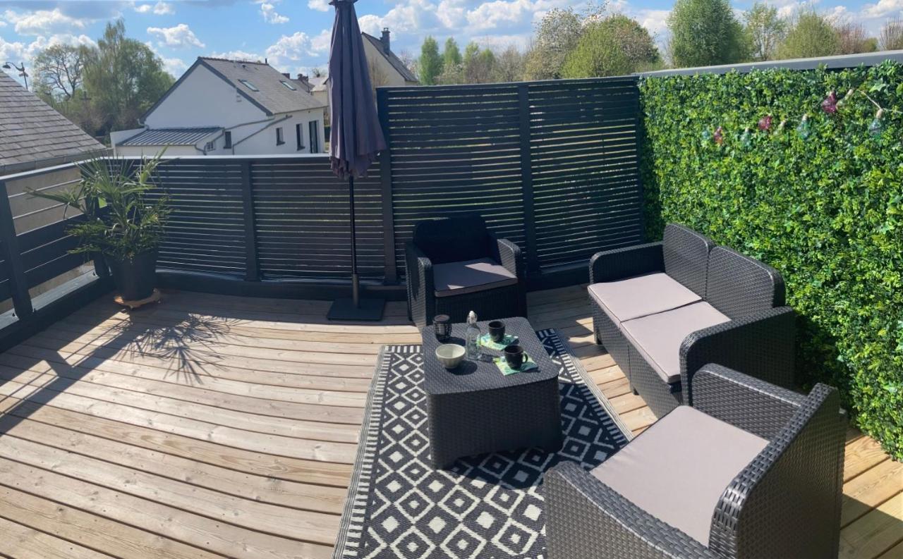 Gite La Terrasse Du 37 Breteil Kültér fotó